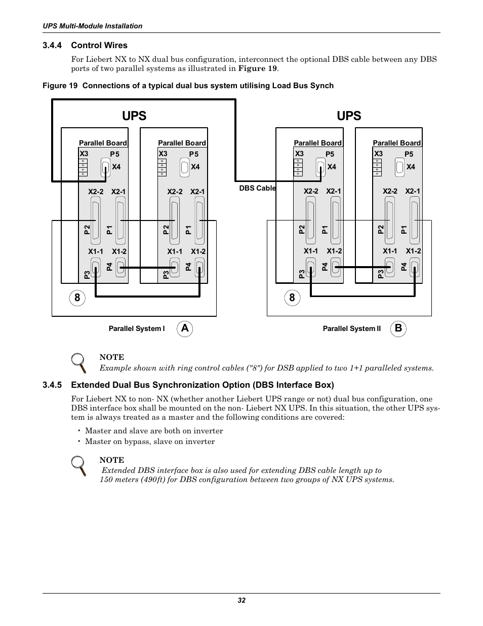 4 control wires, Control wires | Liebert Emerson NX UPS System User Manual | Page 40 / 88