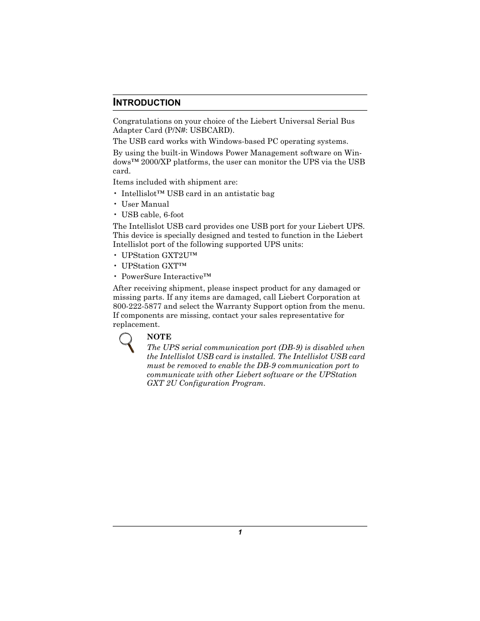 Introduction, Ntroduction | Liebert Computer Drive User Manual | Page 5 / 12