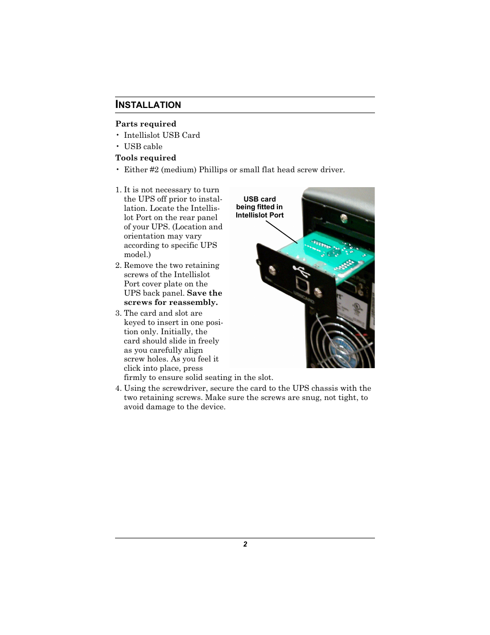 Installation, Nstallation | Liebert Computer Drive User Manual | Page 6 / 12