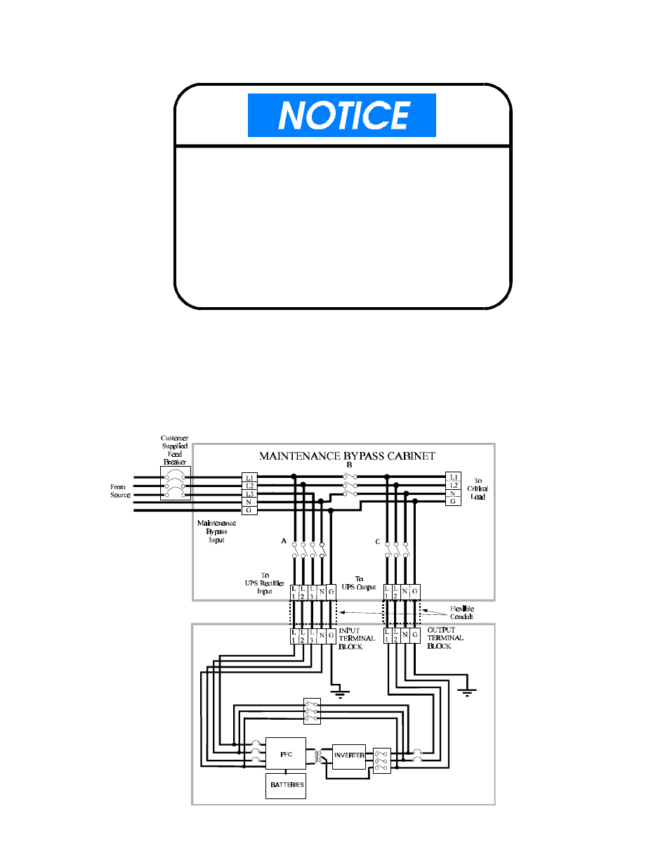 Liebert UPStation S VM18000 User Manual | Page 21 / 38