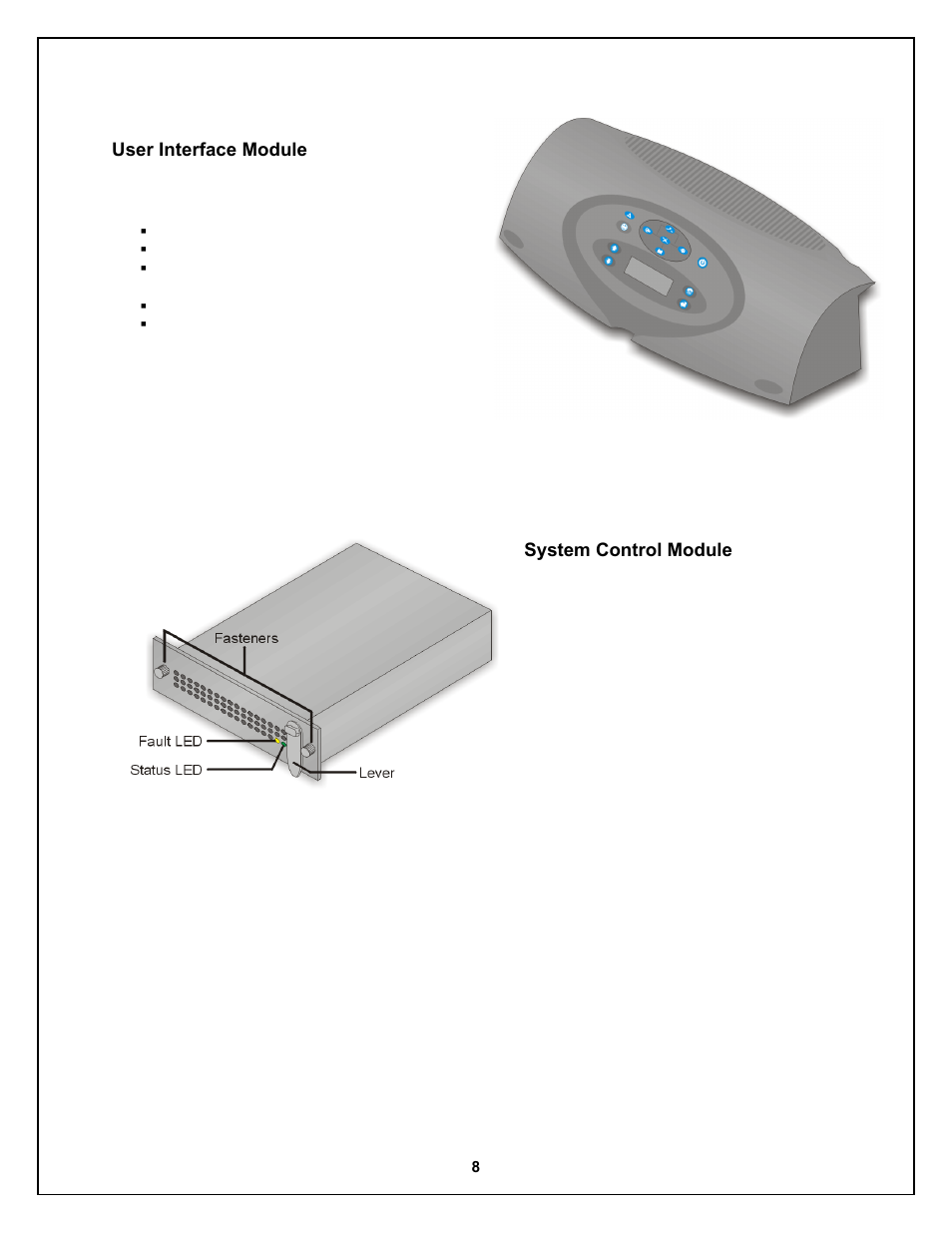 Liebert Nfinity 208 V / 240 V 60Hz User Manual | Page 10 / 45
