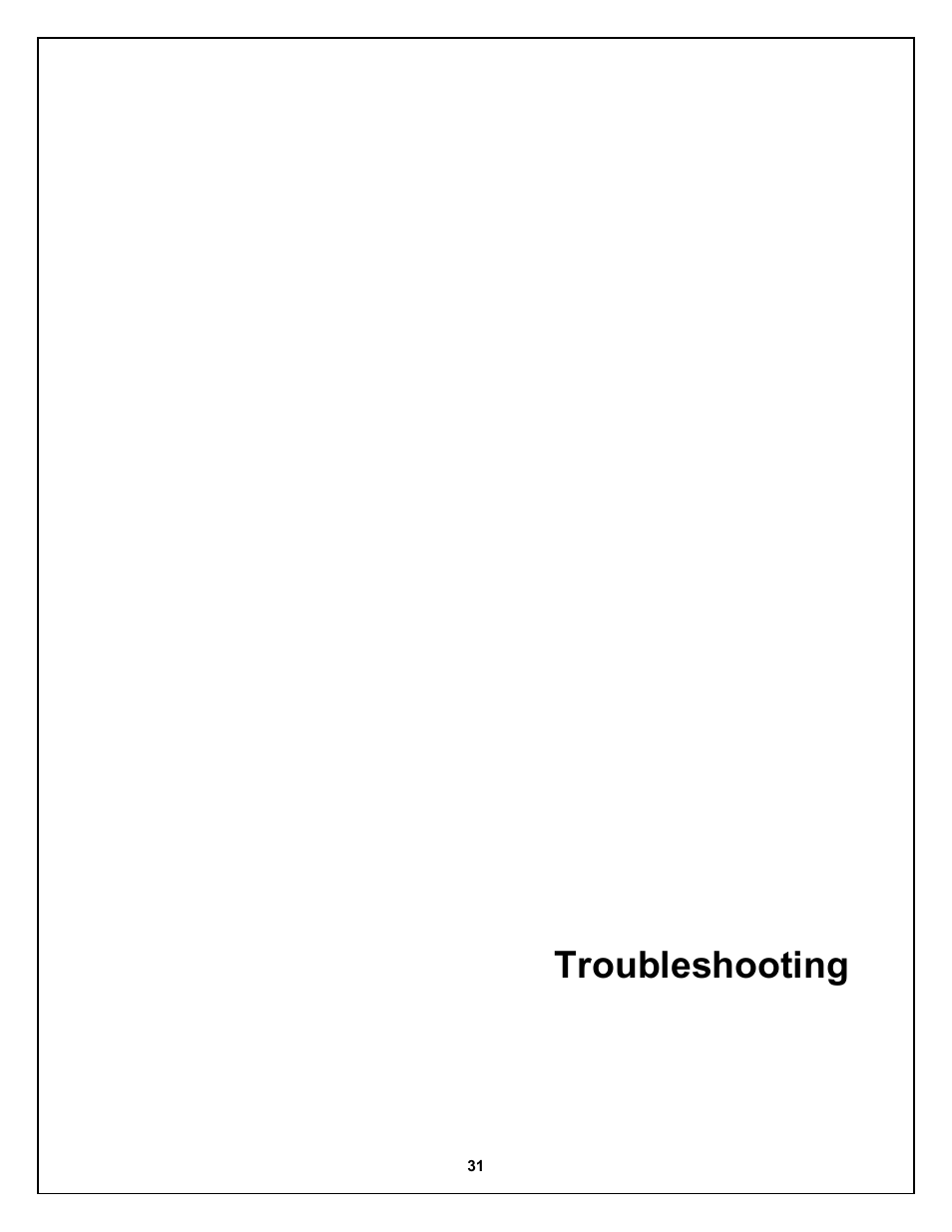 Troubleshooting | Liebert Nfinity 208 V / 240 V 60Hz User Manual | Page 33 / 45