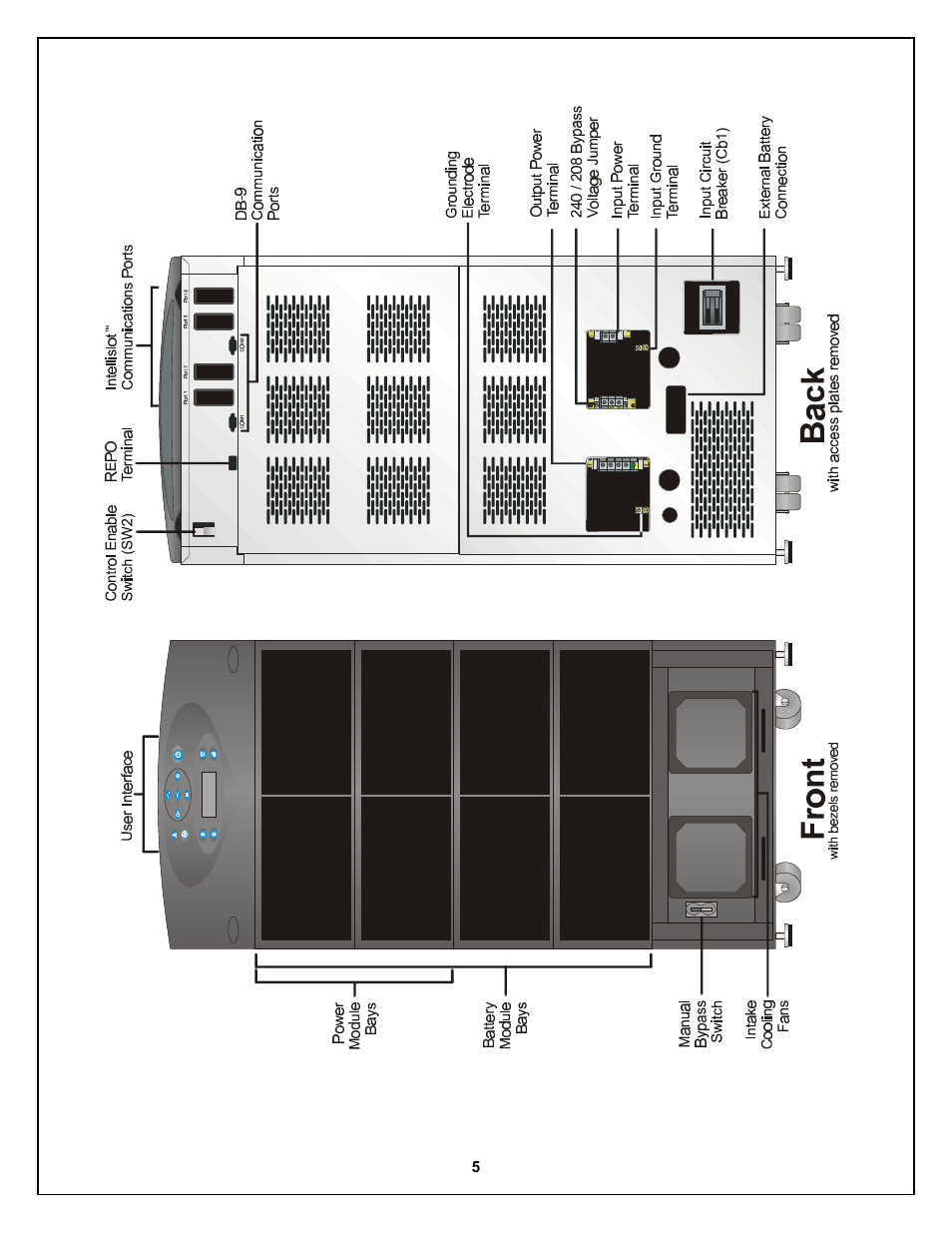 Liebert Nfinity 208 V / 240 V 60Hz User Manual | Page 7 / 45