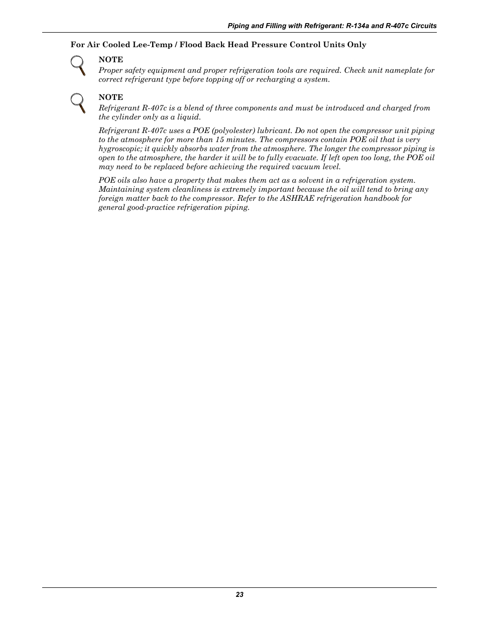 Liebert Extreme Density Chiller XDC User Manual | Page 29 / 64