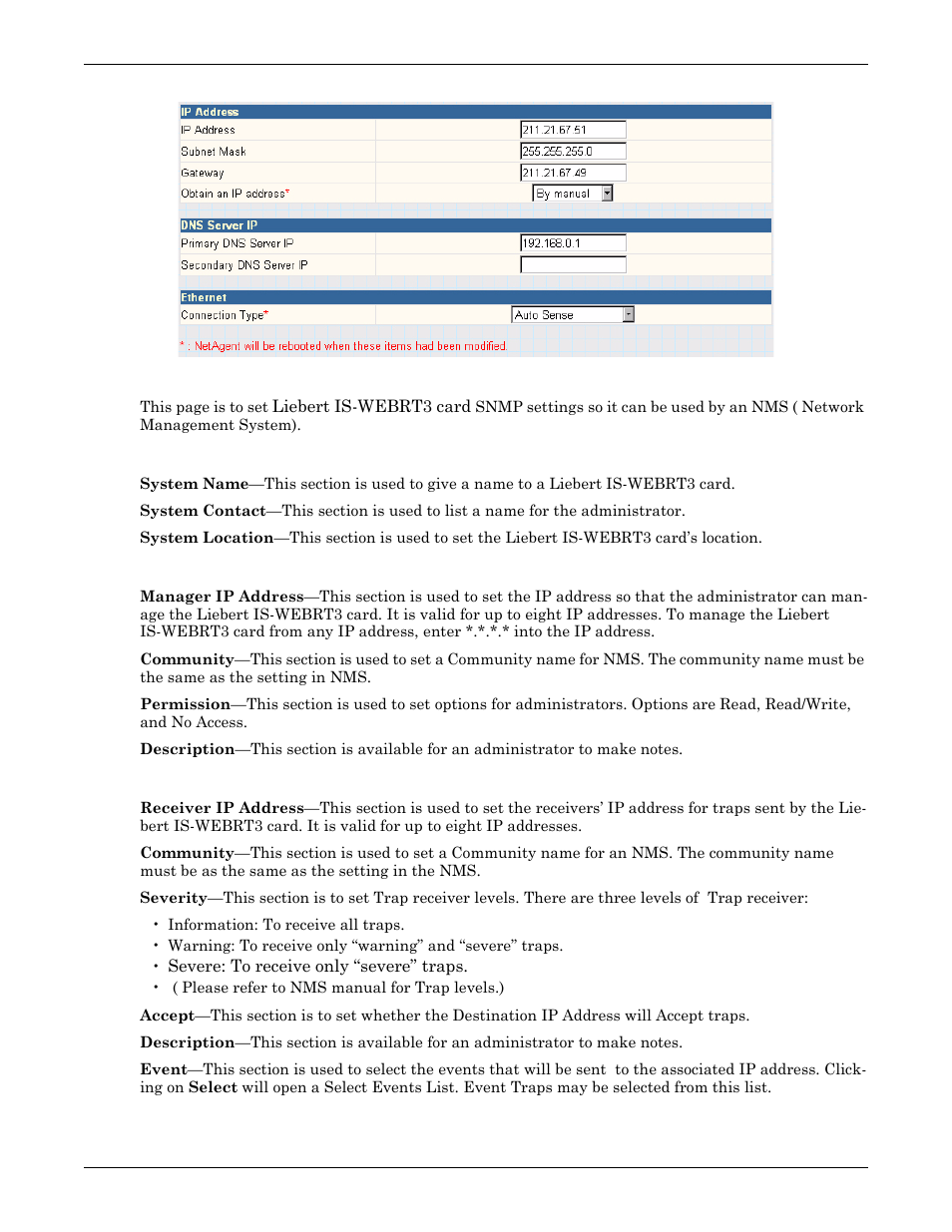 Figure 17 network, 4 snmp, Mib system | Access control, Trap notification, Snmp | Liebert UPS User Manual | Page 18 / 28