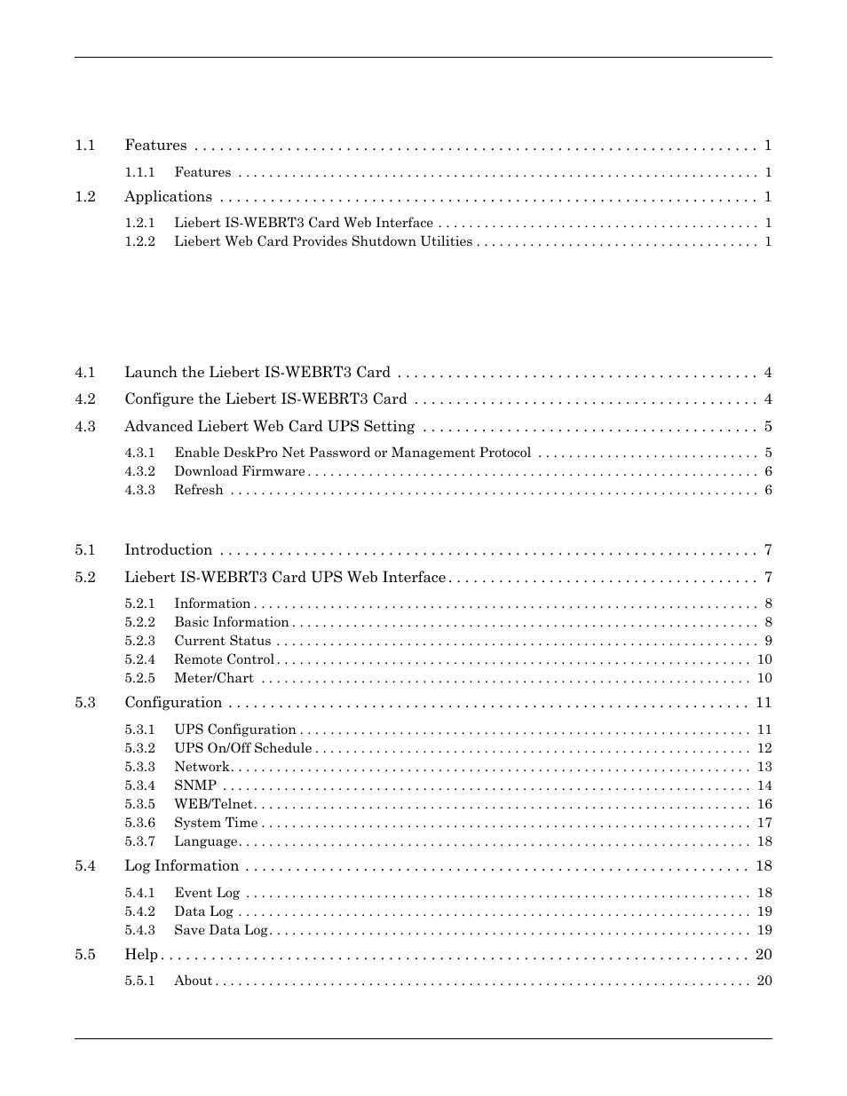 Liebert UPS User Manual | Page 3 / 28