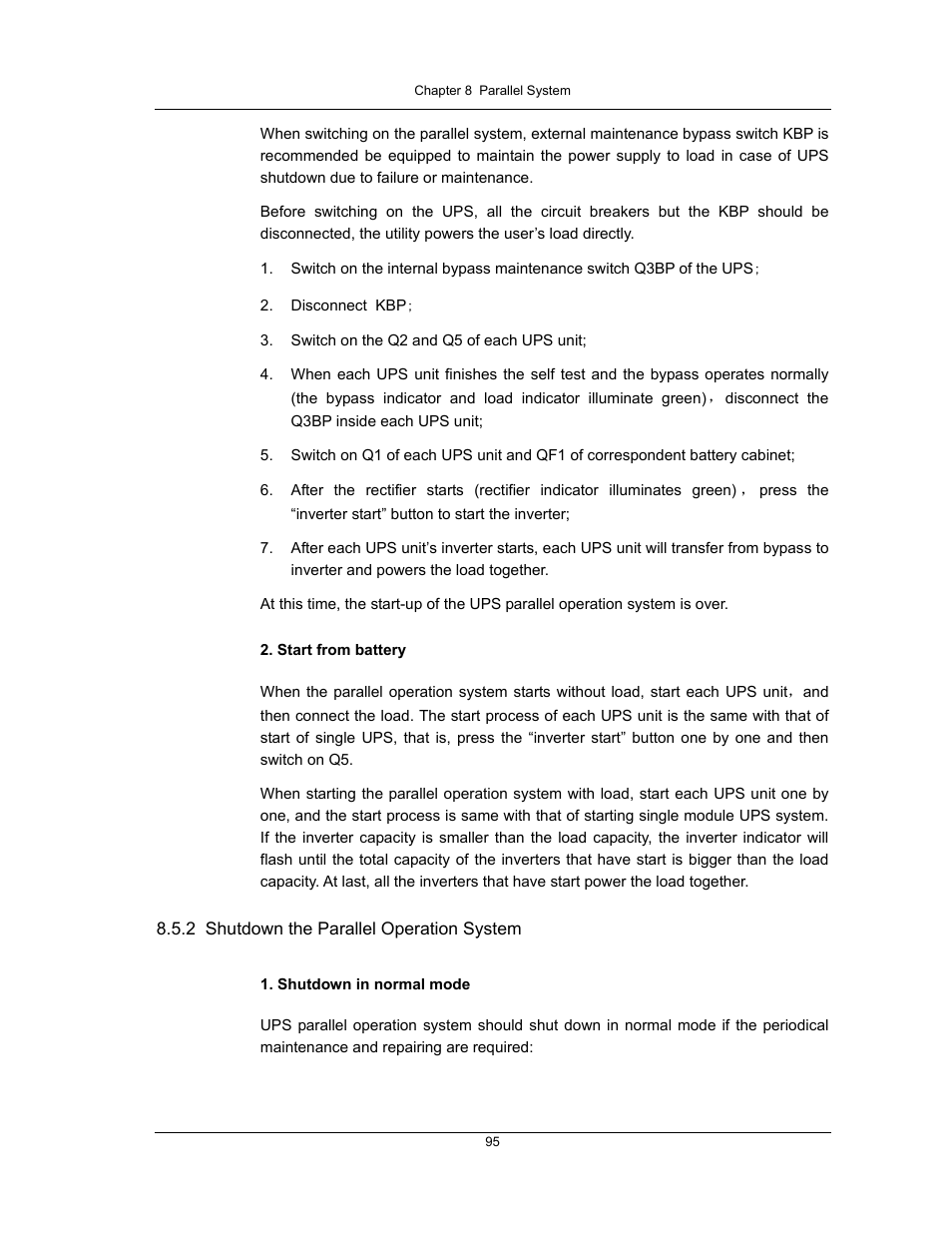 Liebert UPS System User Manual | Page 101 / 121