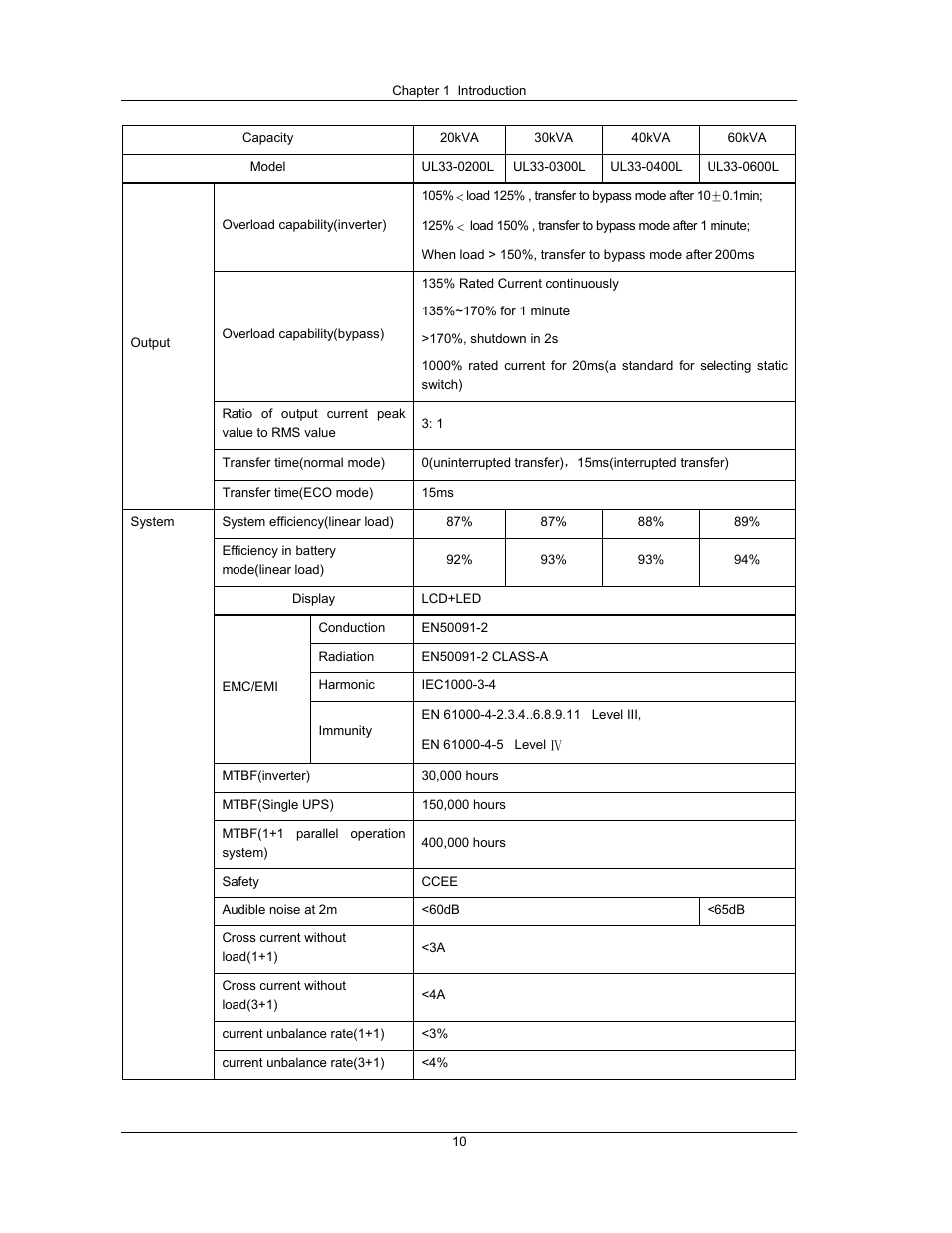 Liebert UPS System User Manual | Page 16 / 121