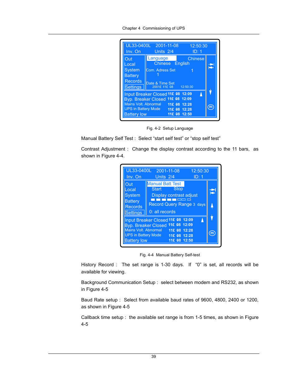 Liebert UPS System User Manual | Page 45 / 121