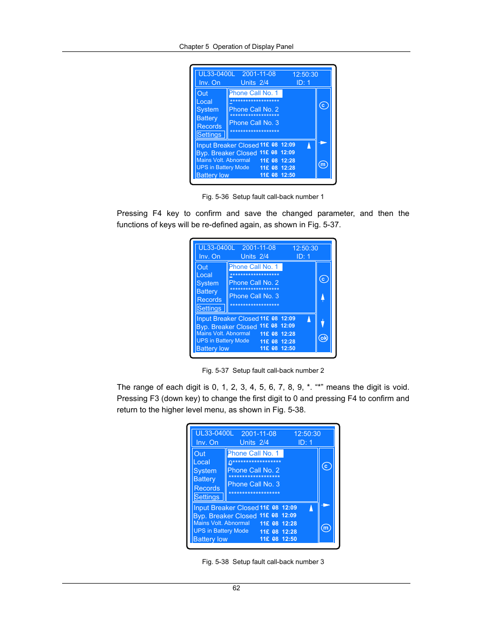Liebert UPS System User Manual | Page 68 / 121
