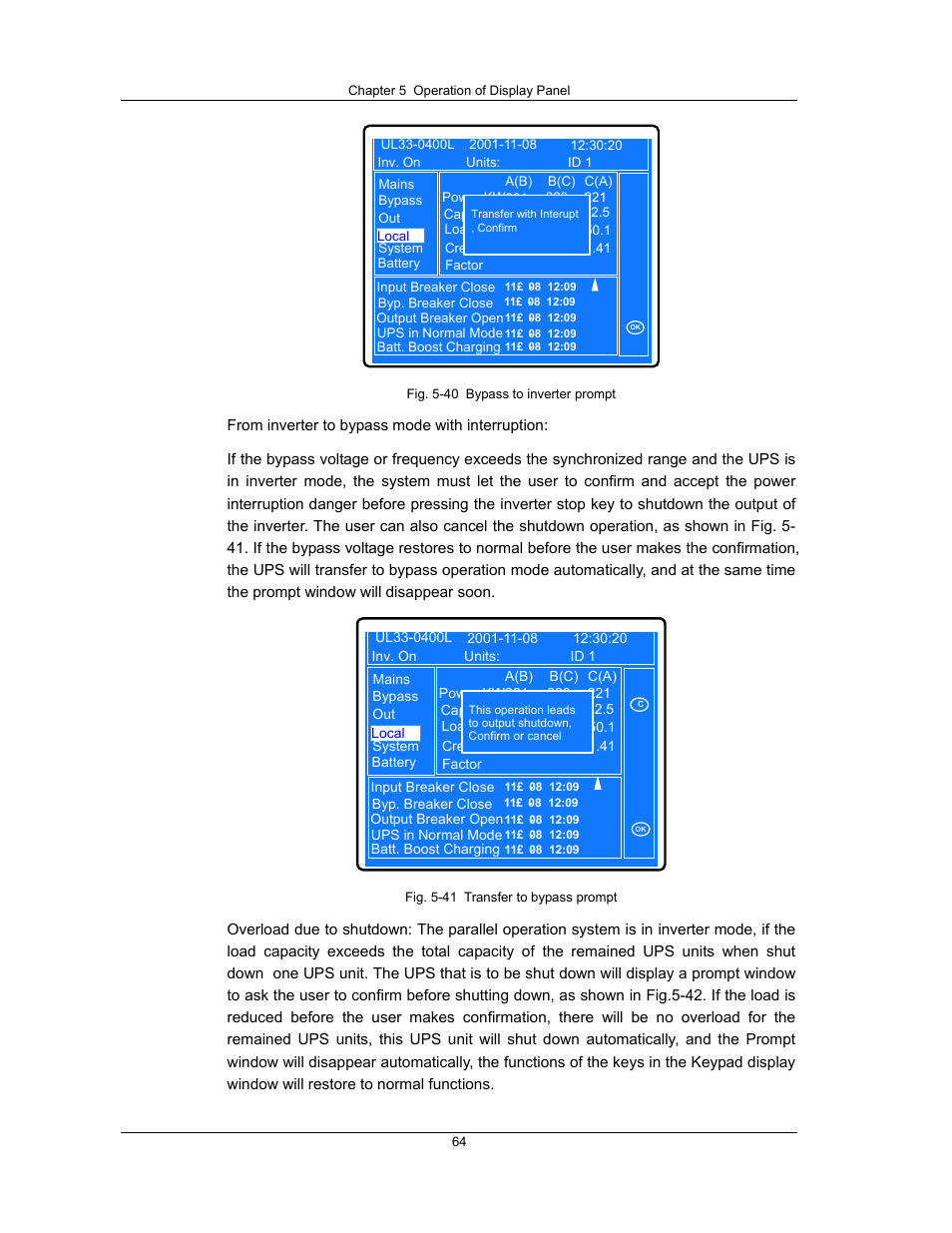 Liebert UPS System User Manual | Page 70 / 121