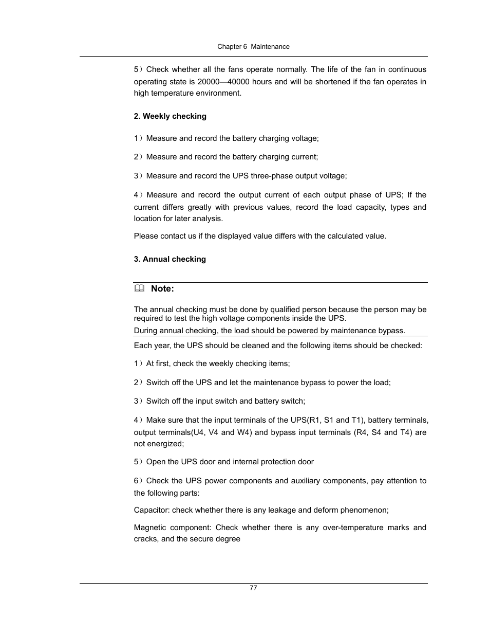 Liebert UPS System User Manual | Page 83 / 121