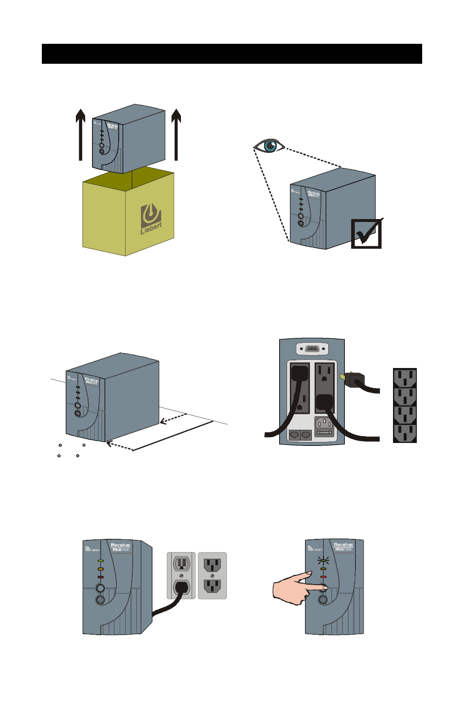 General installation | Liebert 115V User Manual | Page 3 / 11