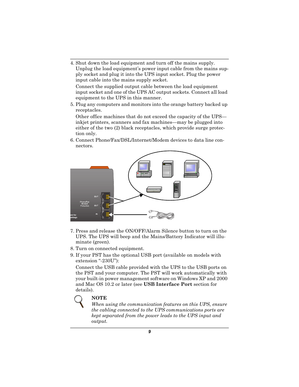 Liebert 500-650 VA User Manual | Page 13 / 24