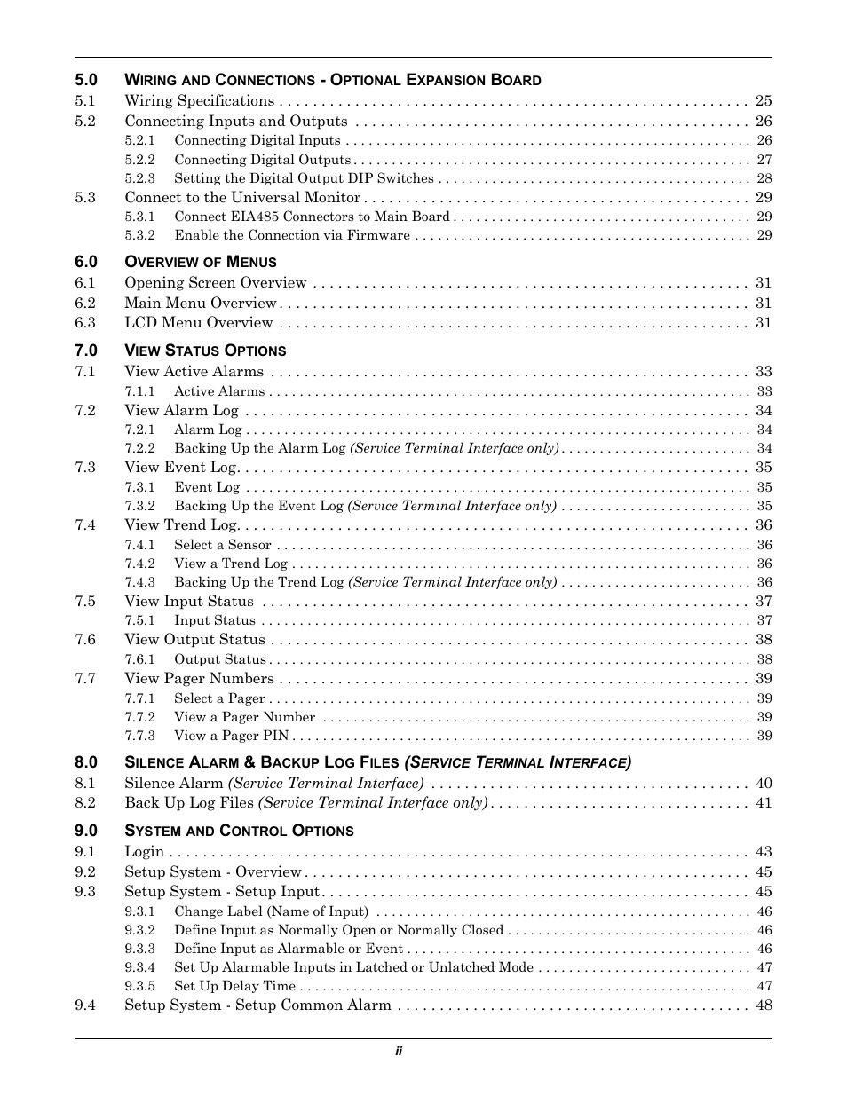 Liebert Universal Monitor User Manual | Page 4 / 144