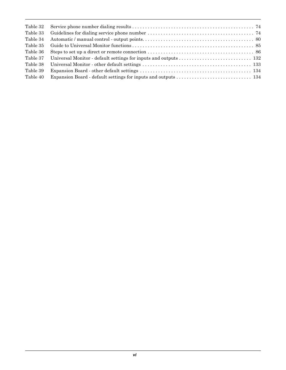 Liebert Universal Monitor User Manual | Page 8 / 144