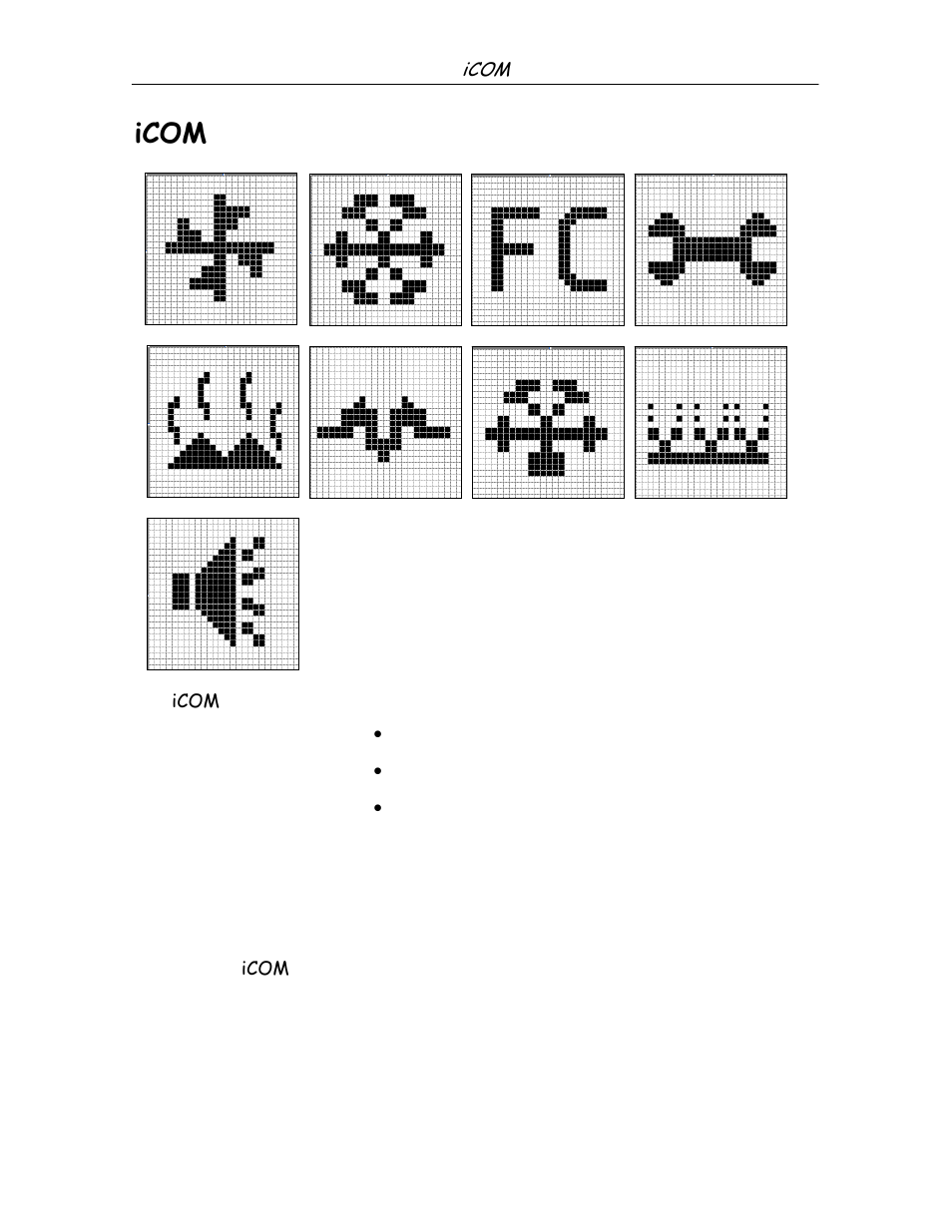 Icom display symbols/ icons | Liebert iCOM Microprocessor TM-10098 User Manual | Page 56 / 170