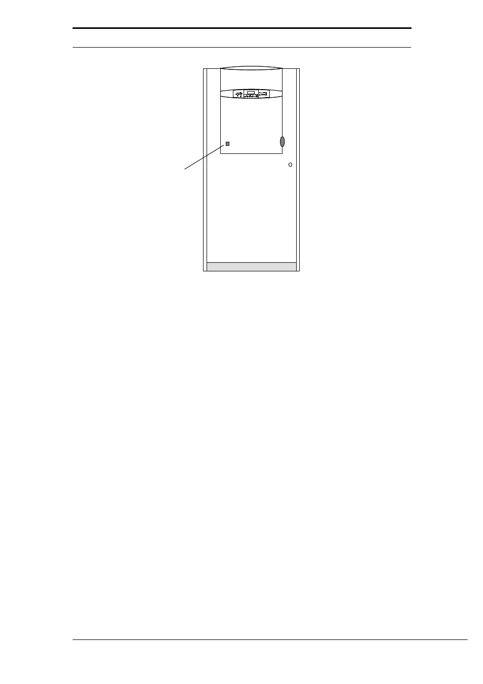 Fig 4 - 3: epo on ups module | Liebert 130 kVA User Manual | Page 47 / 102