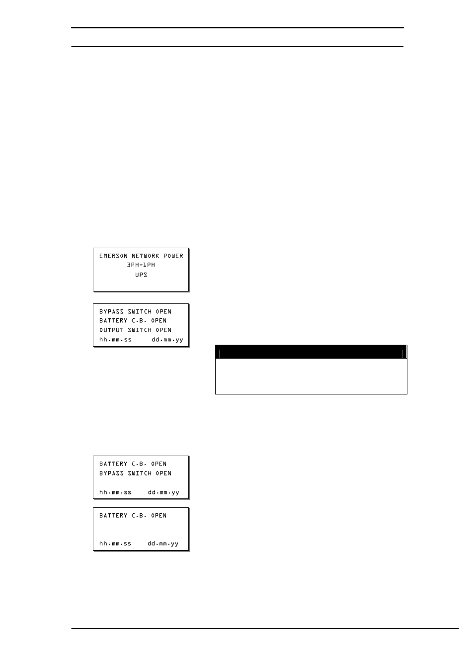 Liebert 130 kVA User Manual | Page 54 / 102