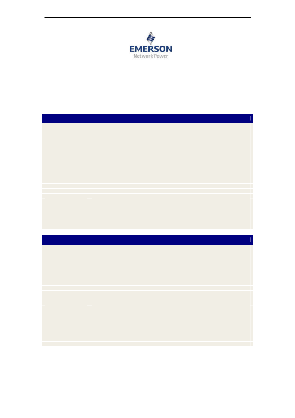 Registered head office | Liebert 130 kVA User Manual | Page 7 / 102
