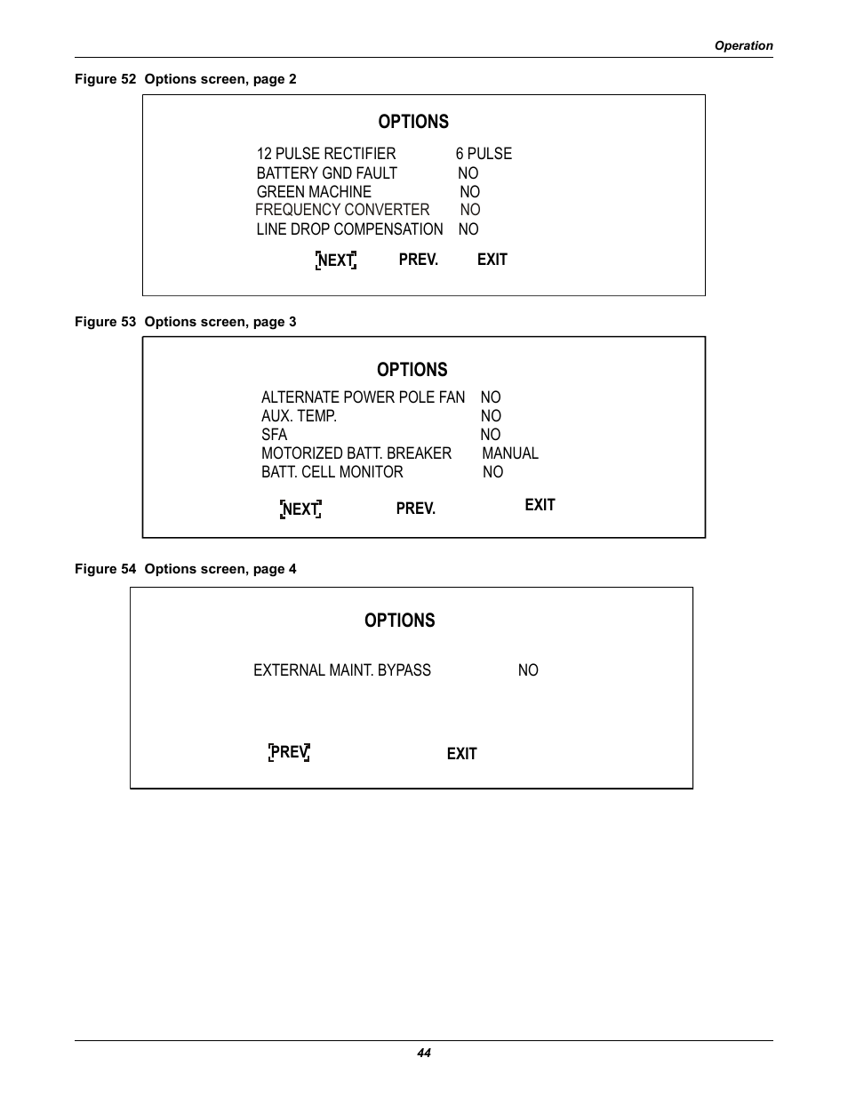 Liebert 30-130kVA User Manual | Page 52 / 112