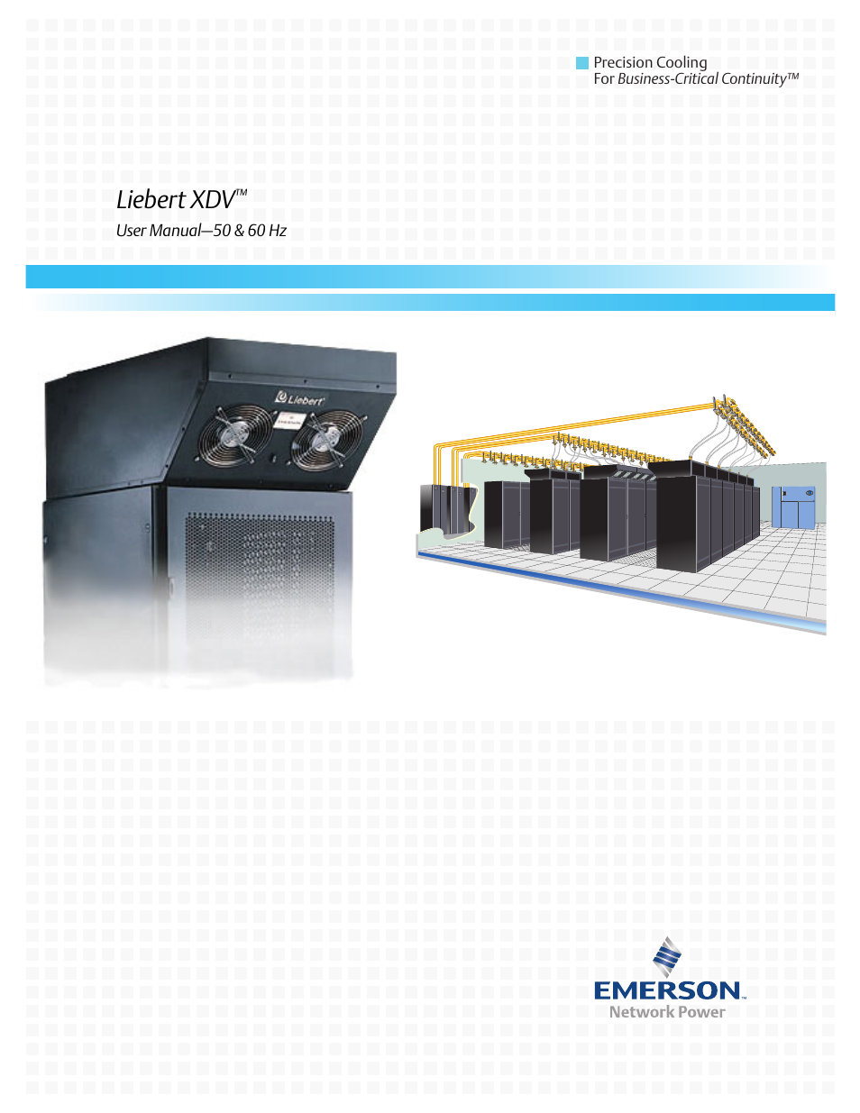 Liebert Cooling System XDV User Manual | 48 pages