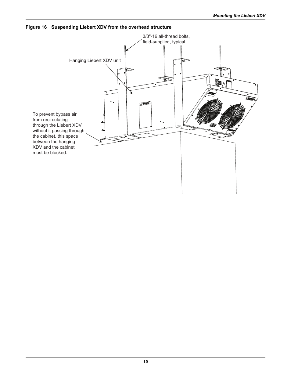 D 16 ). an, Figure 16 ) | Liebert Cooling System XDV User Manual | Page 21 / 48