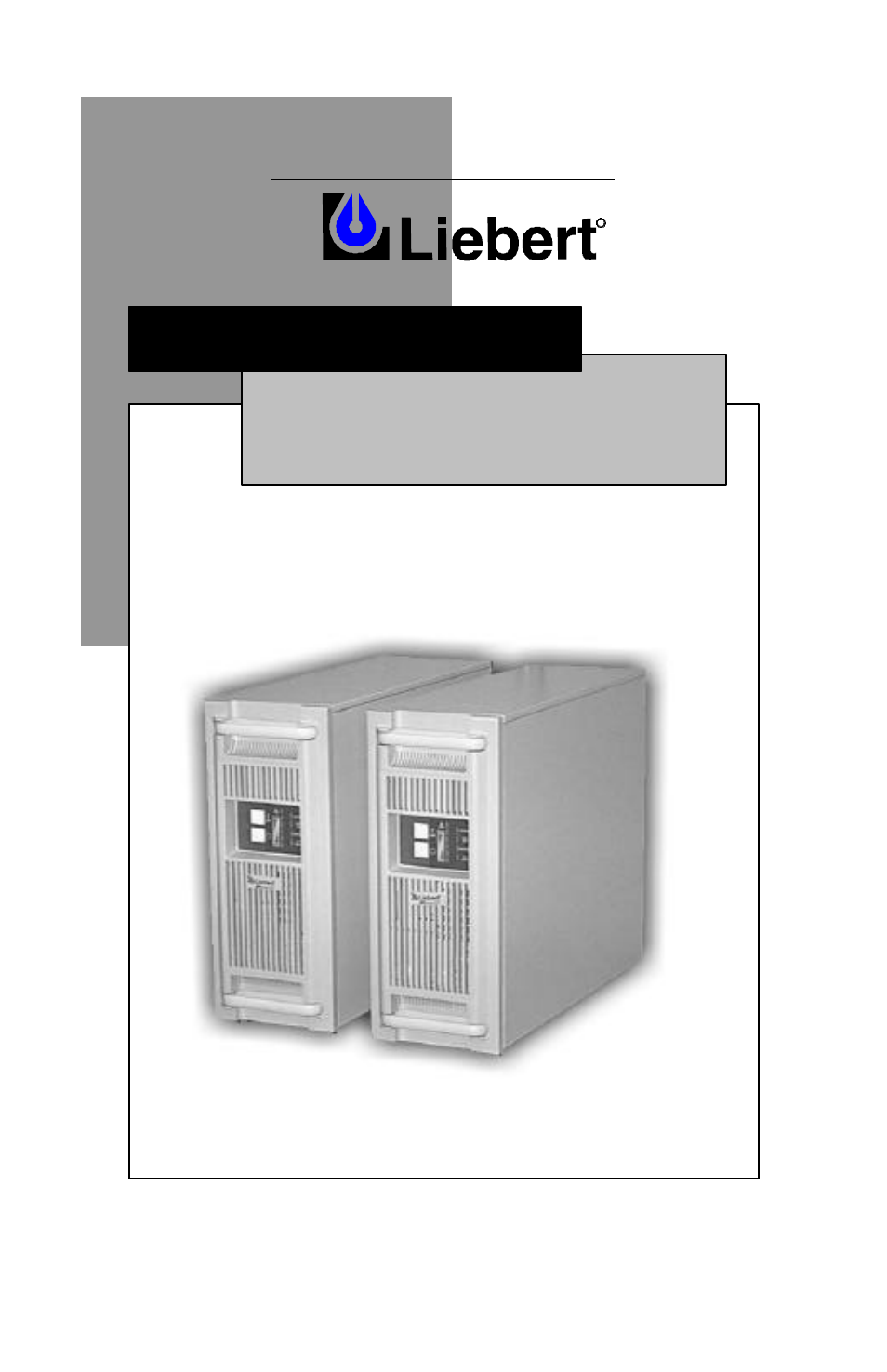 Liebert GXT User Manual | 23 pages