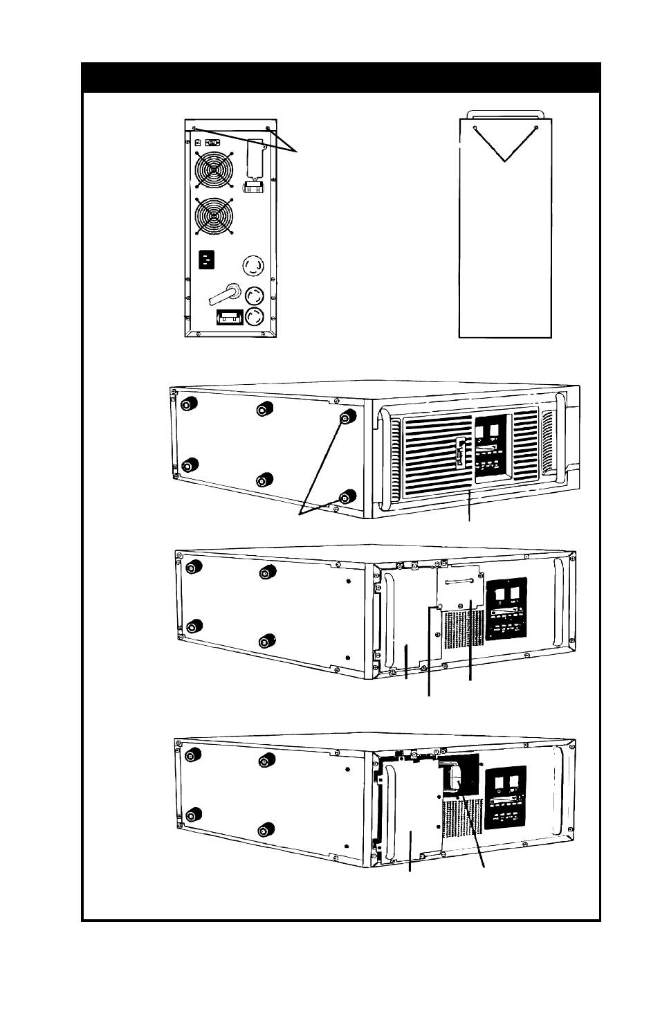 Rack / tower battery replacement | Liebert GXT User Manual | Page 17 / 23