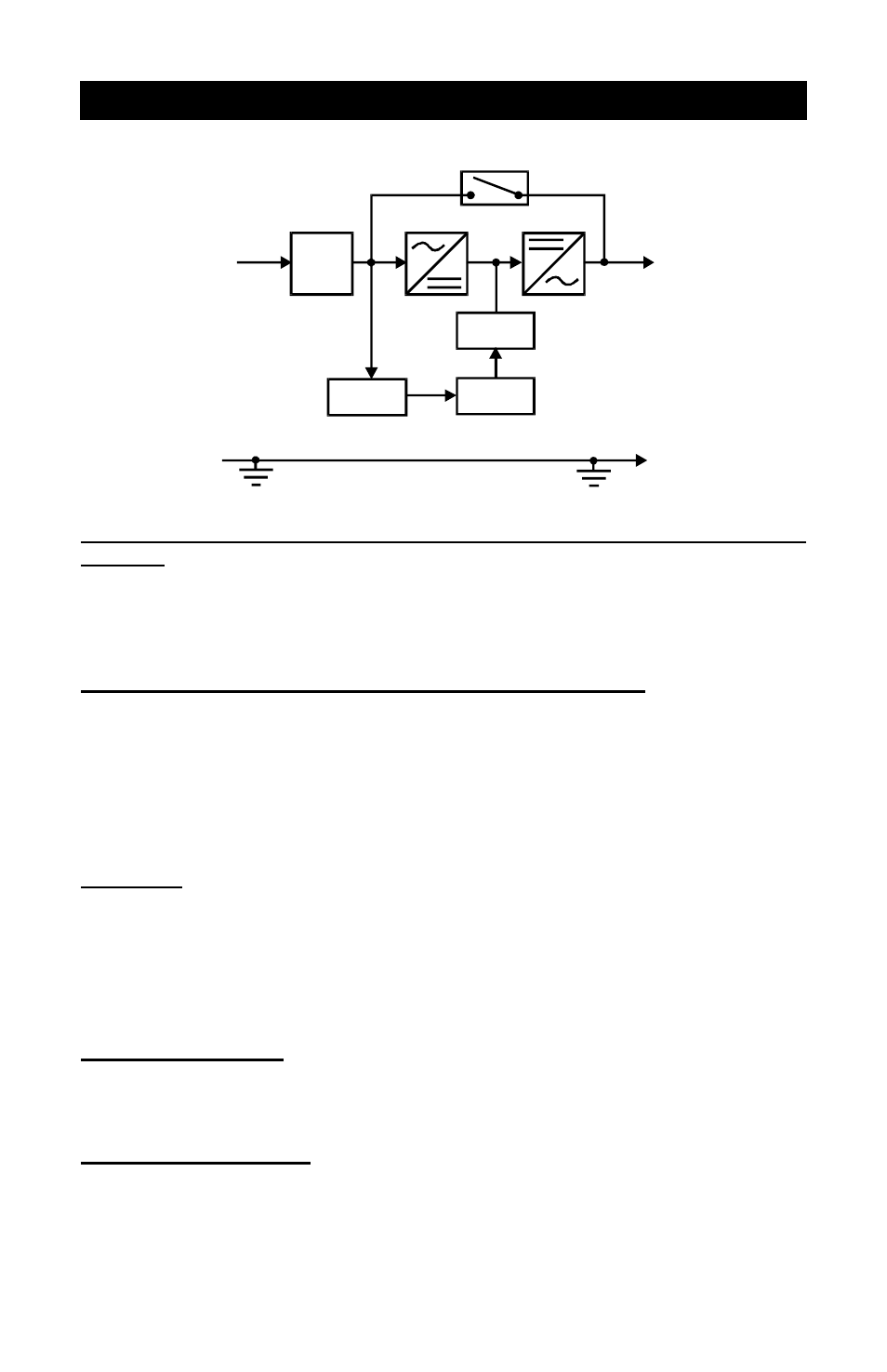 Major components | Liebert GXT User Manual | Page 4 / 23