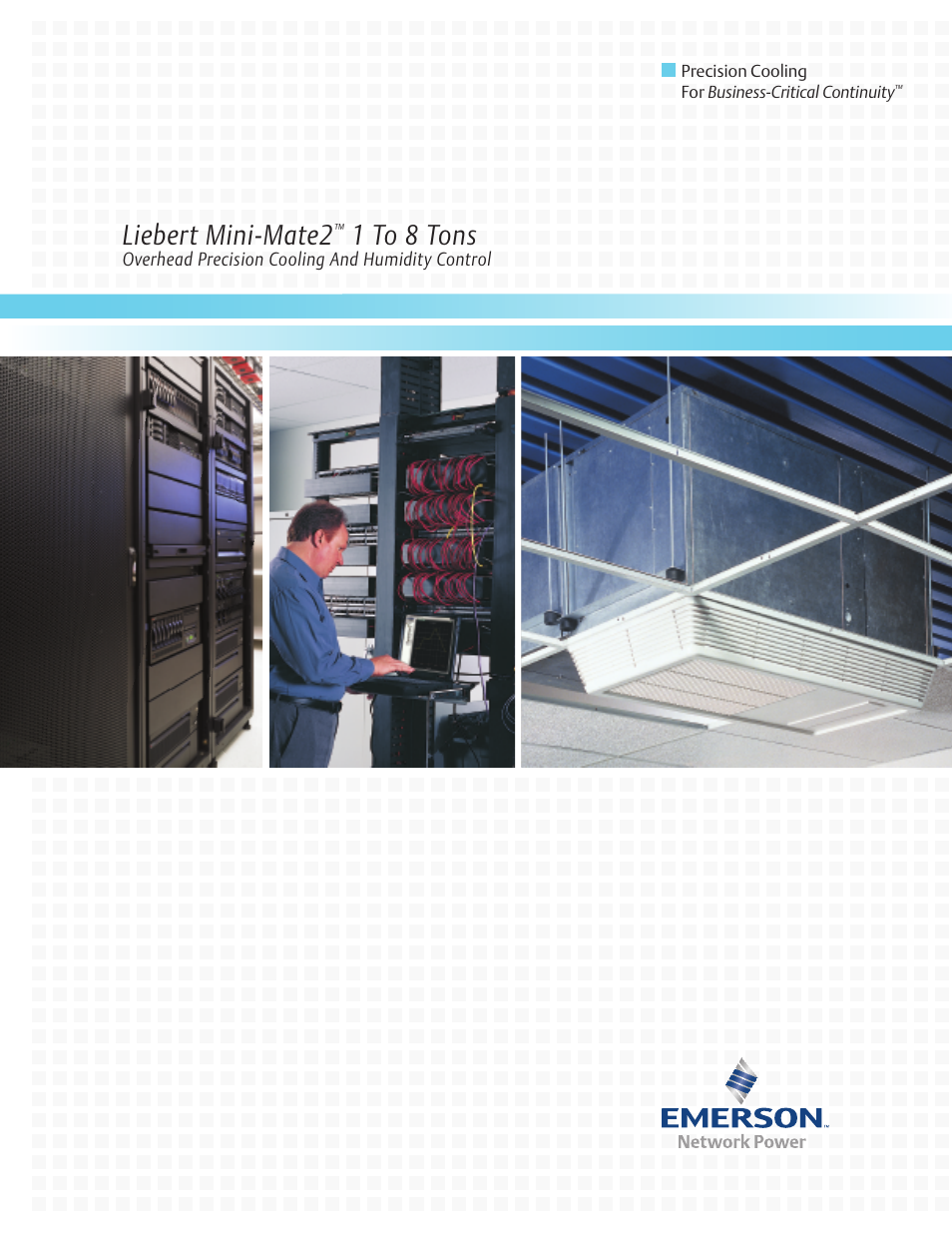 Liebert Overhead Precision Cooling and Humidity Control Mini-Mate2 User Manual | 12 pages