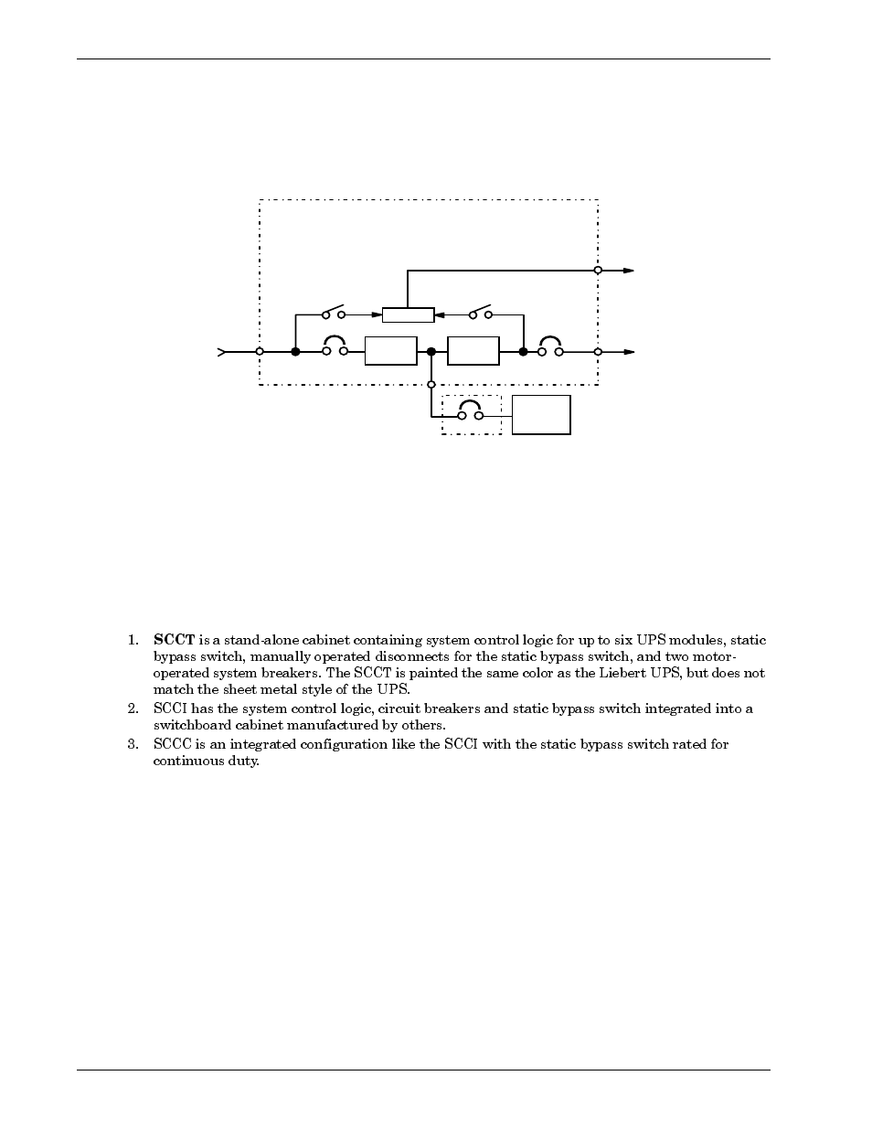 1 types of system control cabinets, Figure 2, Ups multi-module unit block diagram | Scct | Liebert 600T User Manual | Page 12 / 88