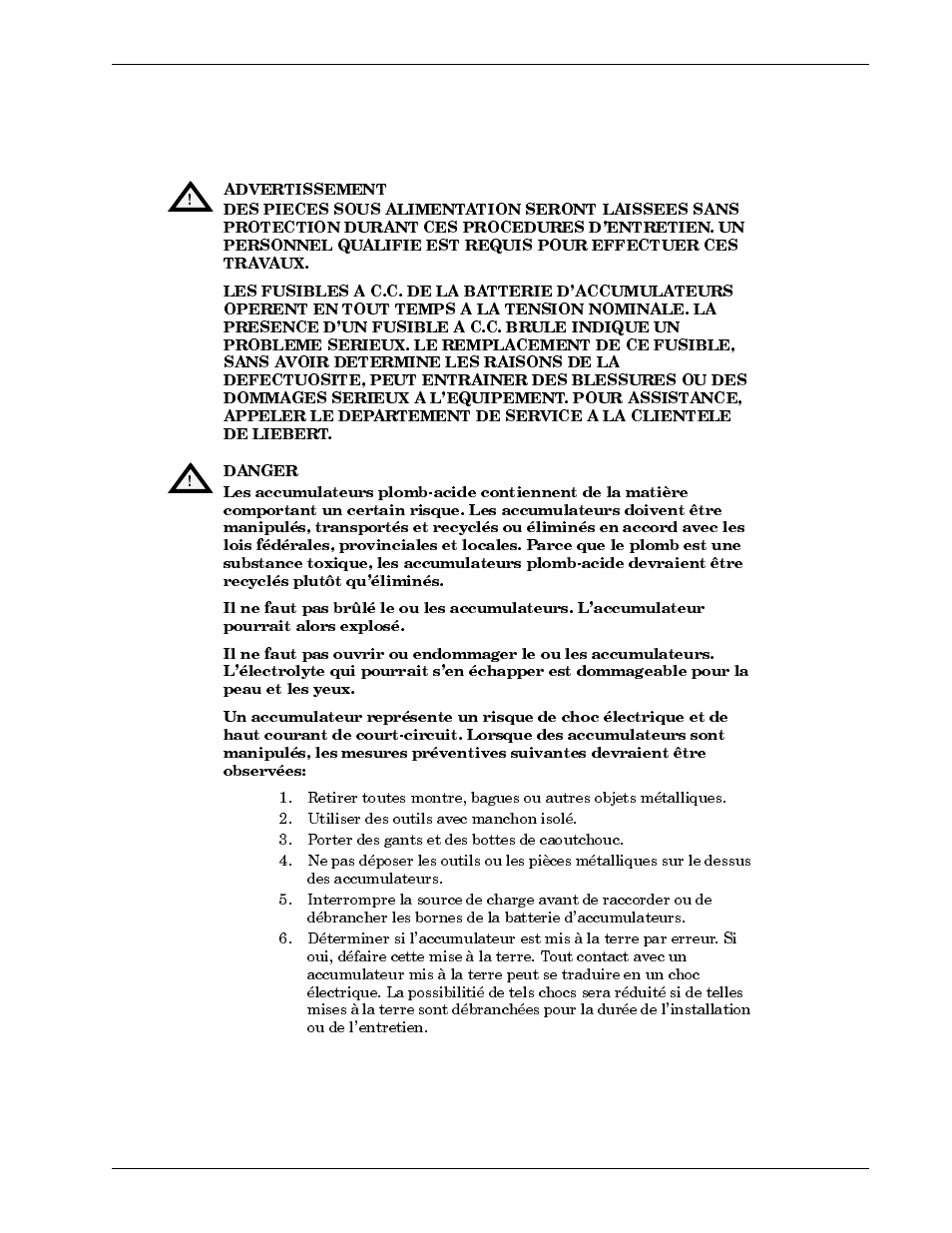 Liebert 600T User Manual | Page 17 / 88