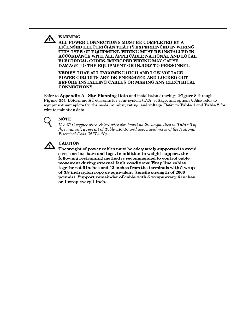 0 wiring considerations | Liebert 600T User Manual | Page 25 / 88