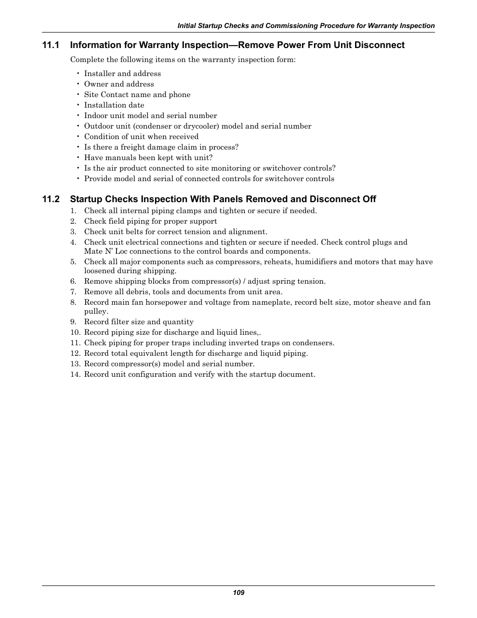 Liebert Precision Cooling System DS User Manual | Page 119 / 136
