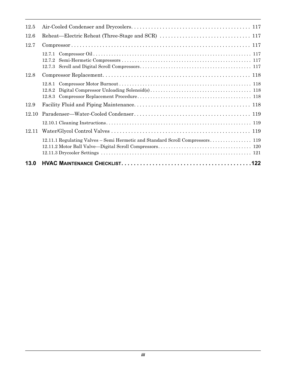 Liebert Precision Cooling System DS User Manual | Page 5 / 136