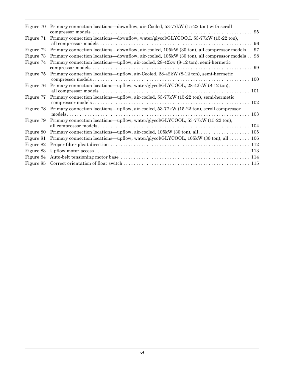 Liebert Precision Cooling System DS User Manual | Page 8 / 136