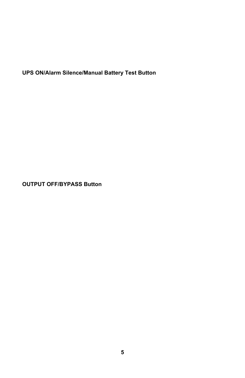 Liebert GXTTM User Manual | Page 7 / 30