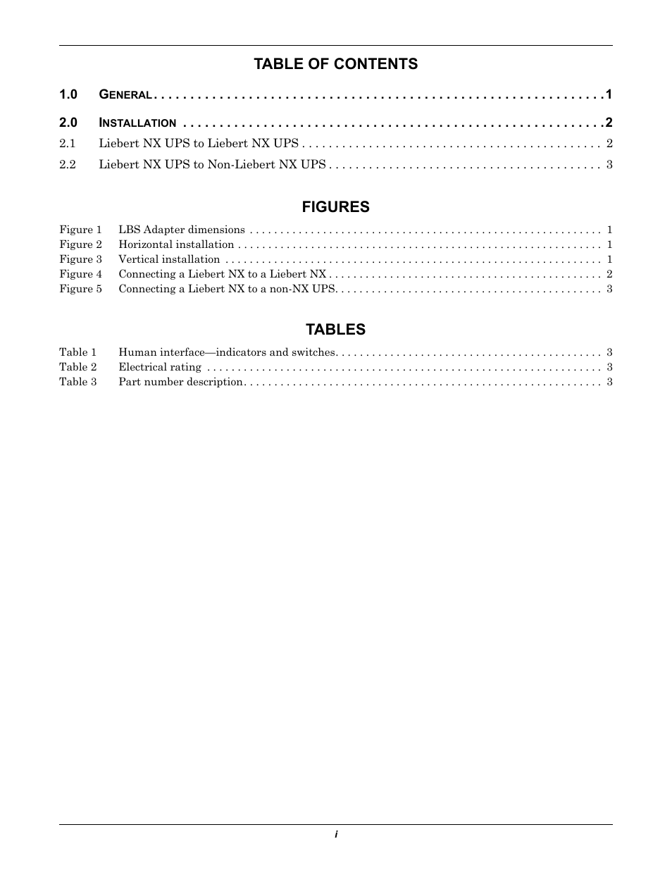 Liebert Extender/Adapter User Manual | Page 3 / 8