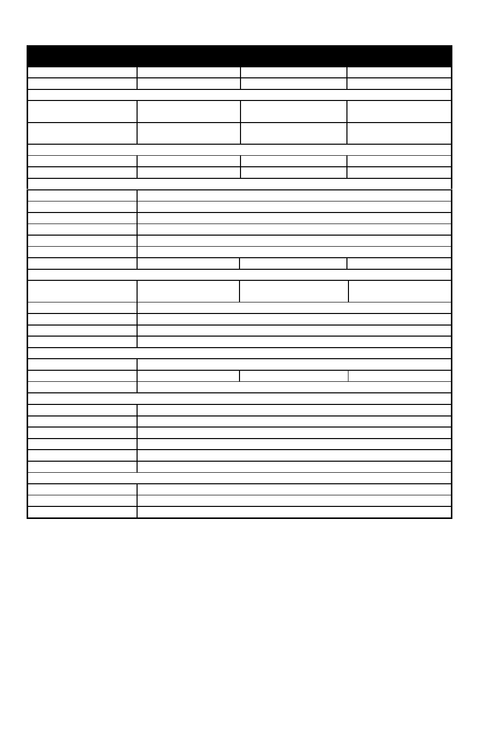 Specifications | Liebert 700-3000 VA User Manual | Page 27 / 30
