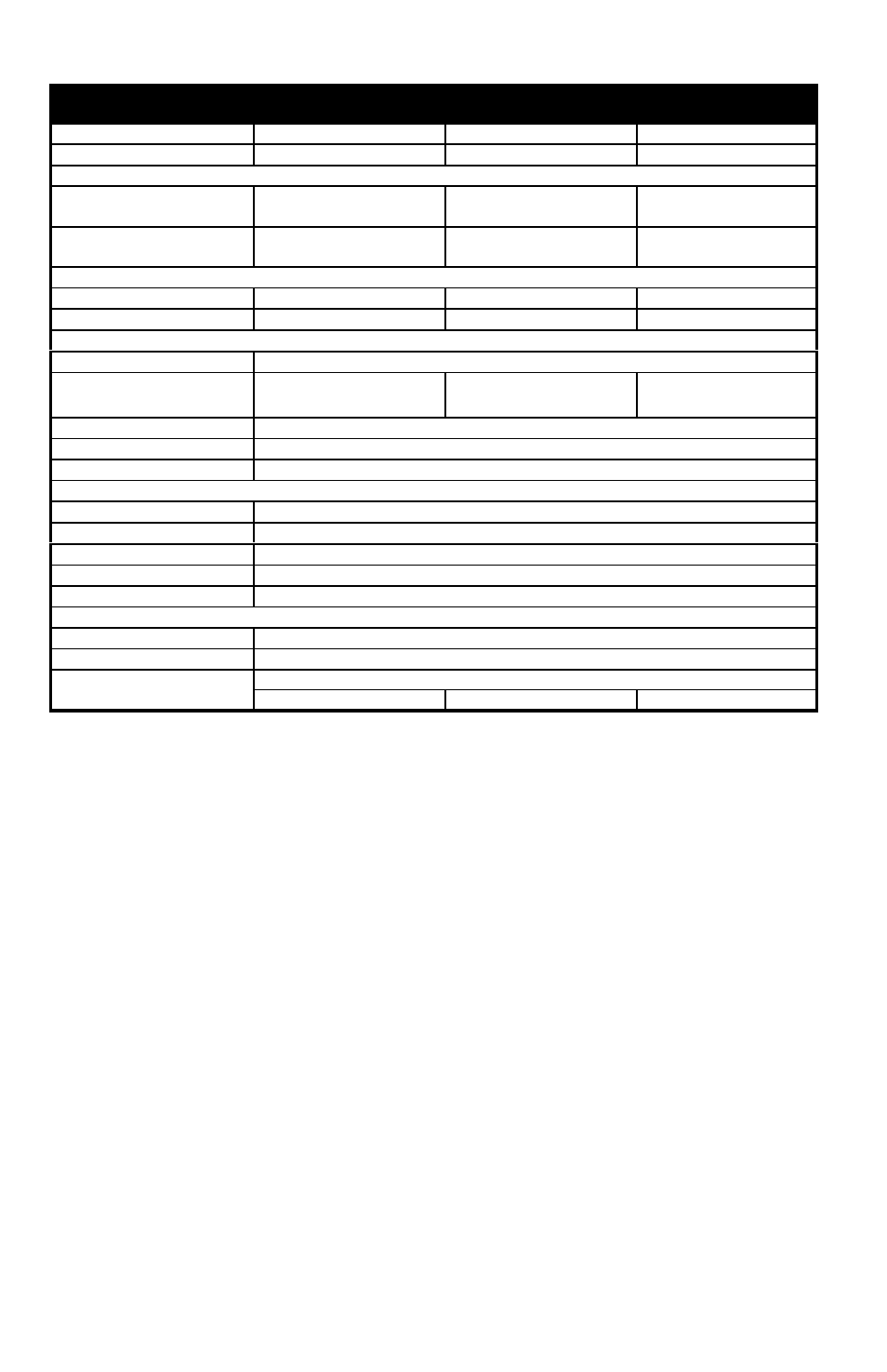 Battery cabinet specifications | Liebert 700-3000 VA User Manual | Page 28 / 30