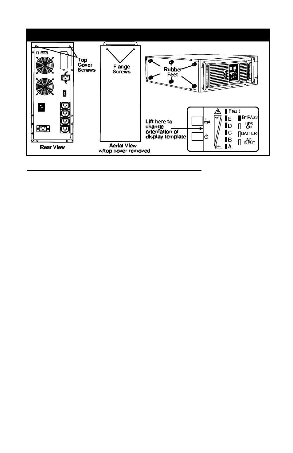 Rack-mount, Rack-mount conversion diagrams | Liebert 700-3000 VA User Manual | Page 8 / 30