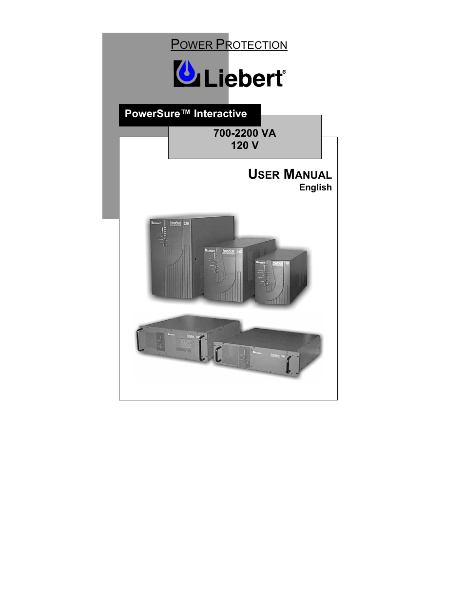Liebert 700-2200 VA User Manual | 26 pages