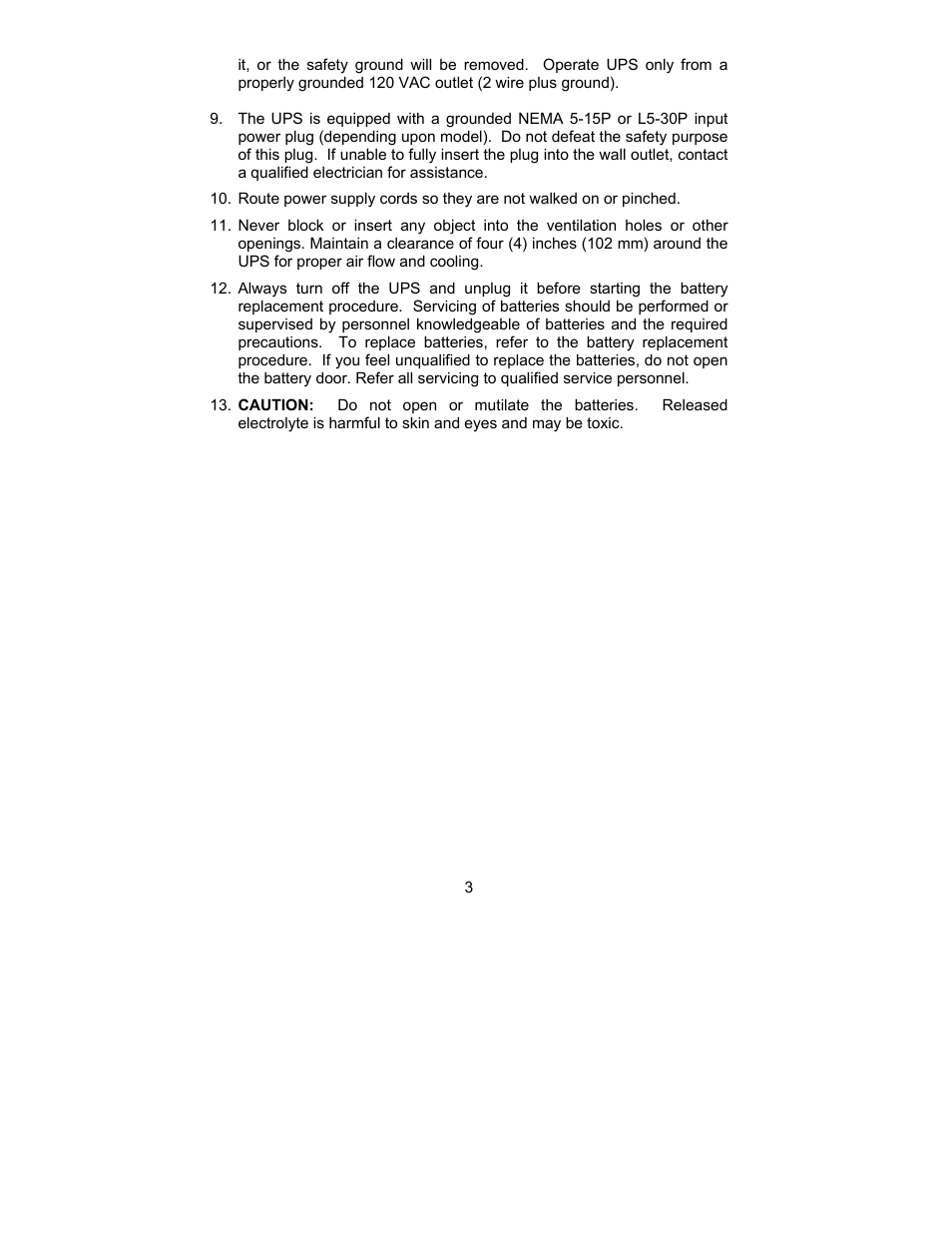 Liebert 700-2200 VA User Manual | Page 3 / 26