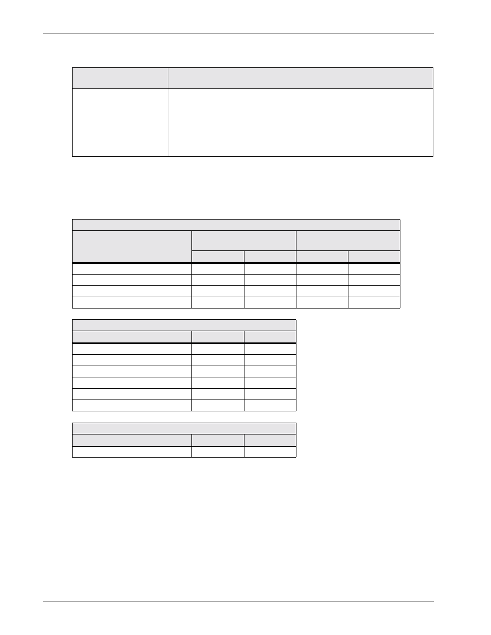 Table 1 | Liebert 600T User Manual | Page 30 / 73