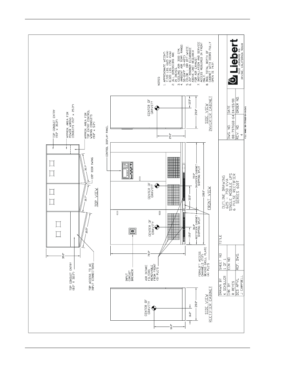 Figure 9 | Liebert 600T User Manual | Page 34 / 73