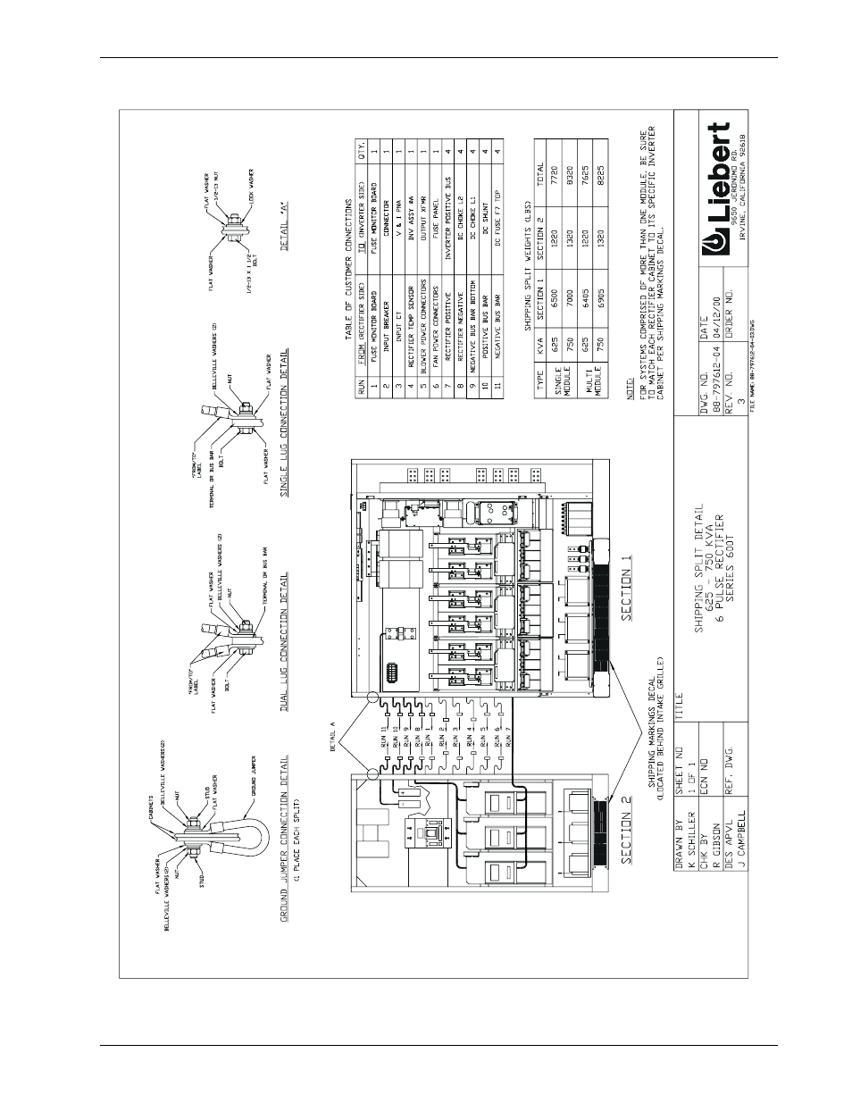 Liebert 600T User Manual | Page 43 / 73