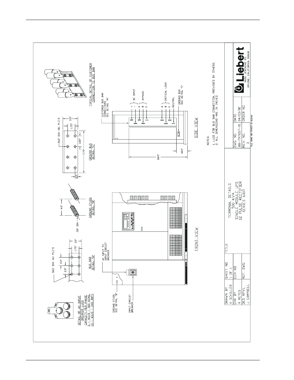 Liebert 600T User Manual | Page 46 / 73