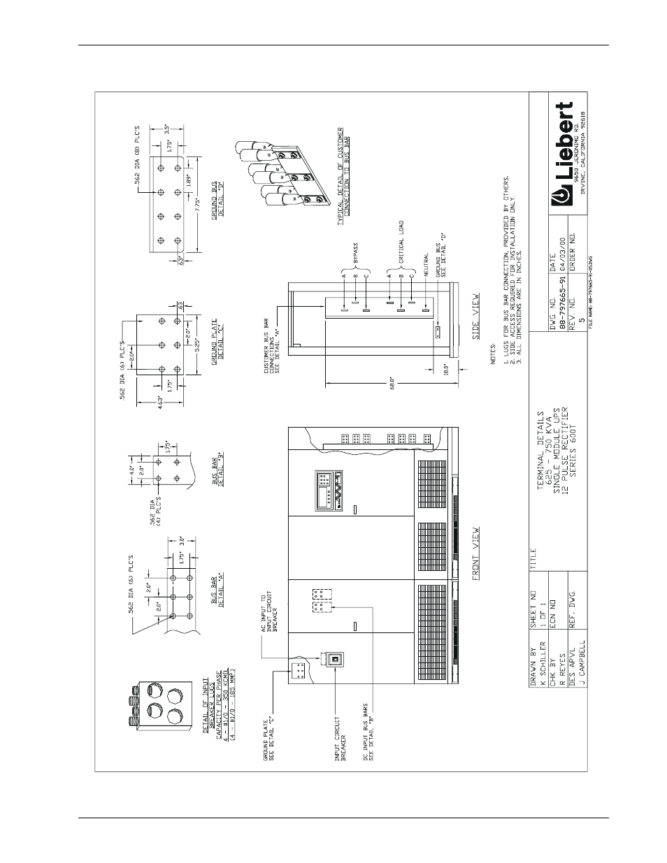 Liebert 600T User Manual | Page 47 / 73