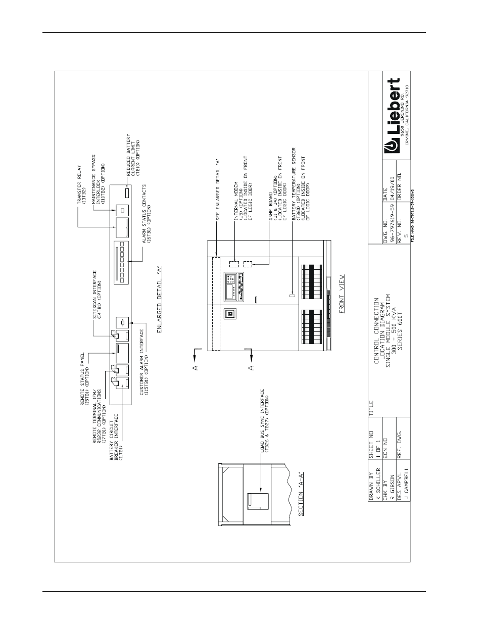 Liebert 600T User Manual | Page 50 / 73